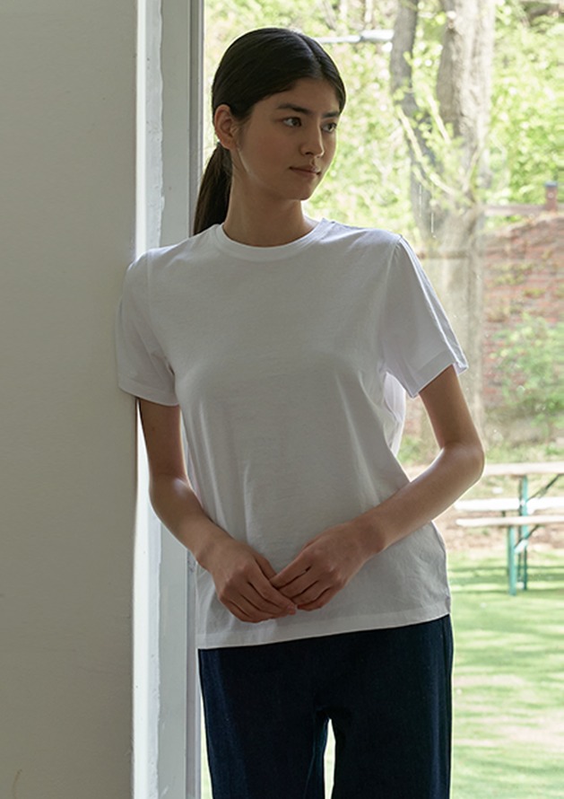 organic cotton t-shirt – white